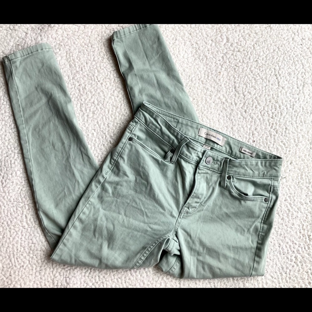 Calvin Klein Jeans Light Green Ultimate Skinny